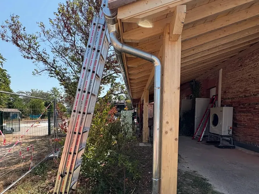 Charpente en bois réalisée par une entreprise de charpente en Charente-Maritime